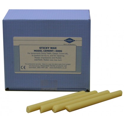 Kemdent Sticky Wax - Natural - 500g  (DWS402)